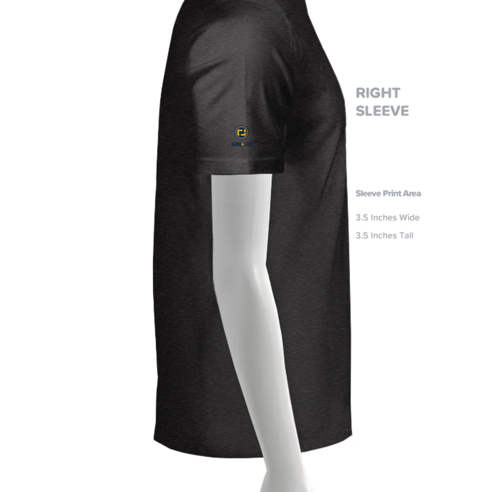 BLK HTHR TRIBLND - 3413C - SLEEVE_RIGHT